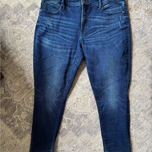 Express Blue Skinny Jeans